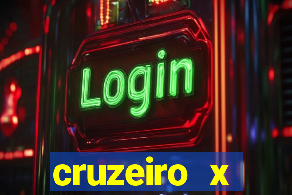 cruzeiro x corinthians palpite